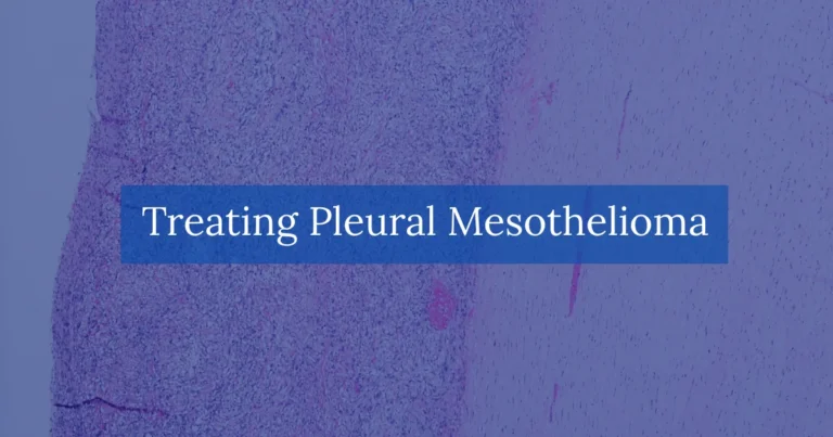 Treating Pleural Mesothelioma