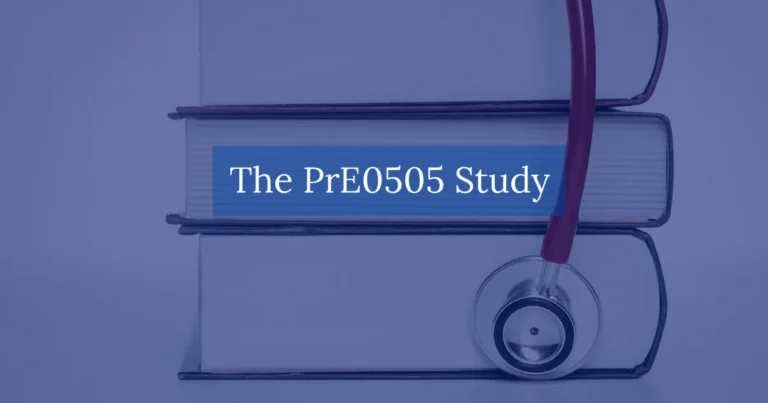 The PrE0505 Study