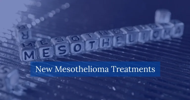 New Mesothelioma Treatments