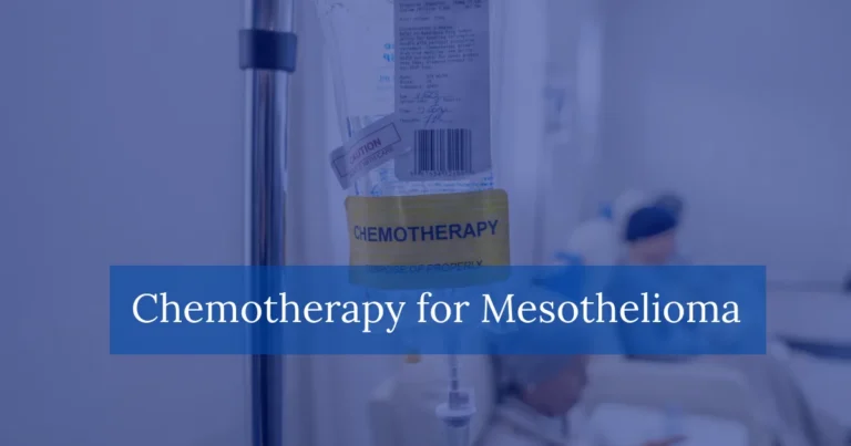 Chemotherapy for Mesothelioma