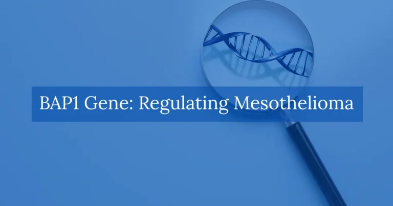 BAP1 Gene Regulating Mesothelioma