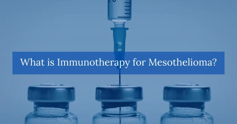 What is Immunotherapy for Mesothelioma