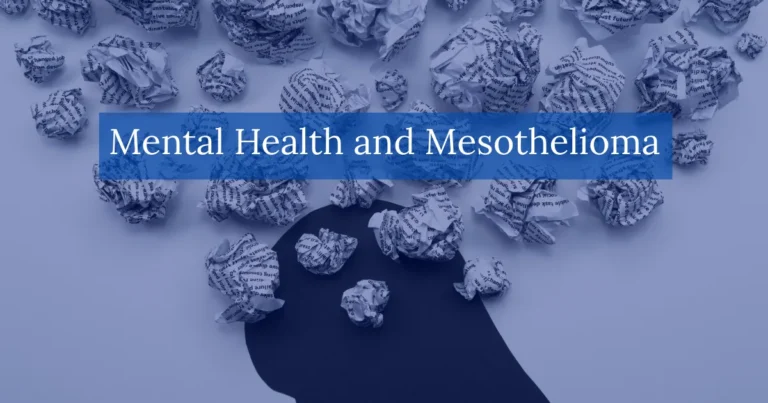 Mental Health and mesothelioma