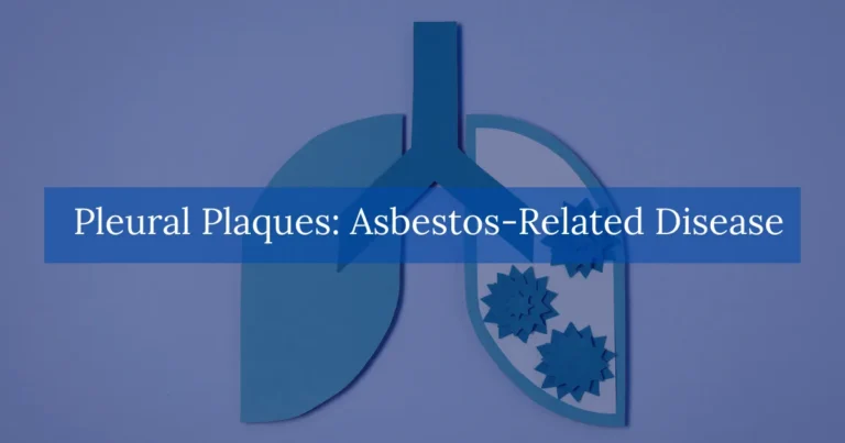 Pleural Plaques Asbestos Related Disease