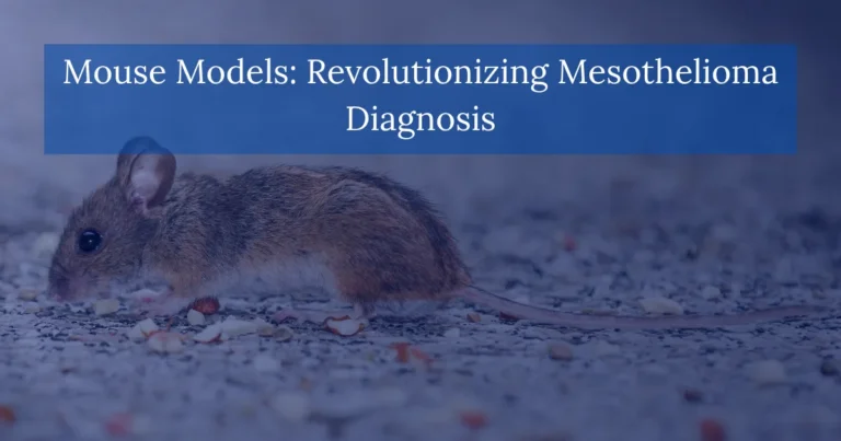 Mouse Models Revolutionizing Mesothelioma Diagnosis