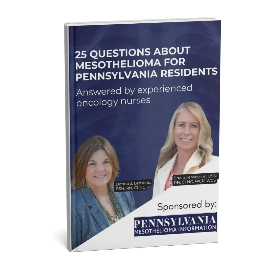 25 Questions About Mesothelioma Cover