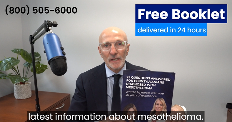 Thumbnail for video about the Free Mesothelioma Booklet