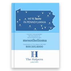 Cover of Pennsylvania Mesothelioma Information Book