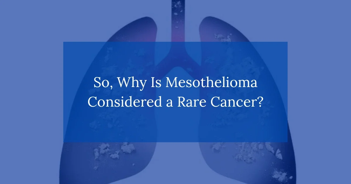 So, Why Is Mesothelioma Considered a Rare Cancer?
