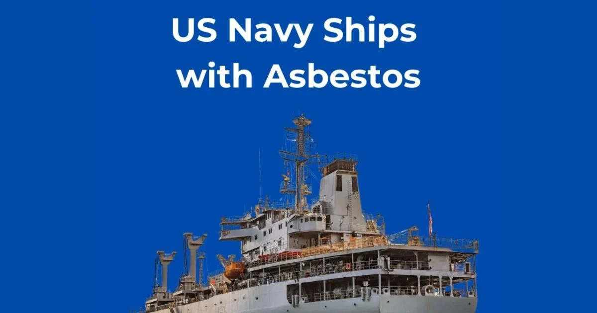 US Navy ships with asbestos